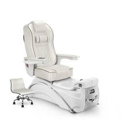Elite Pedicure Chair Opal Cushion with White Pearl Base